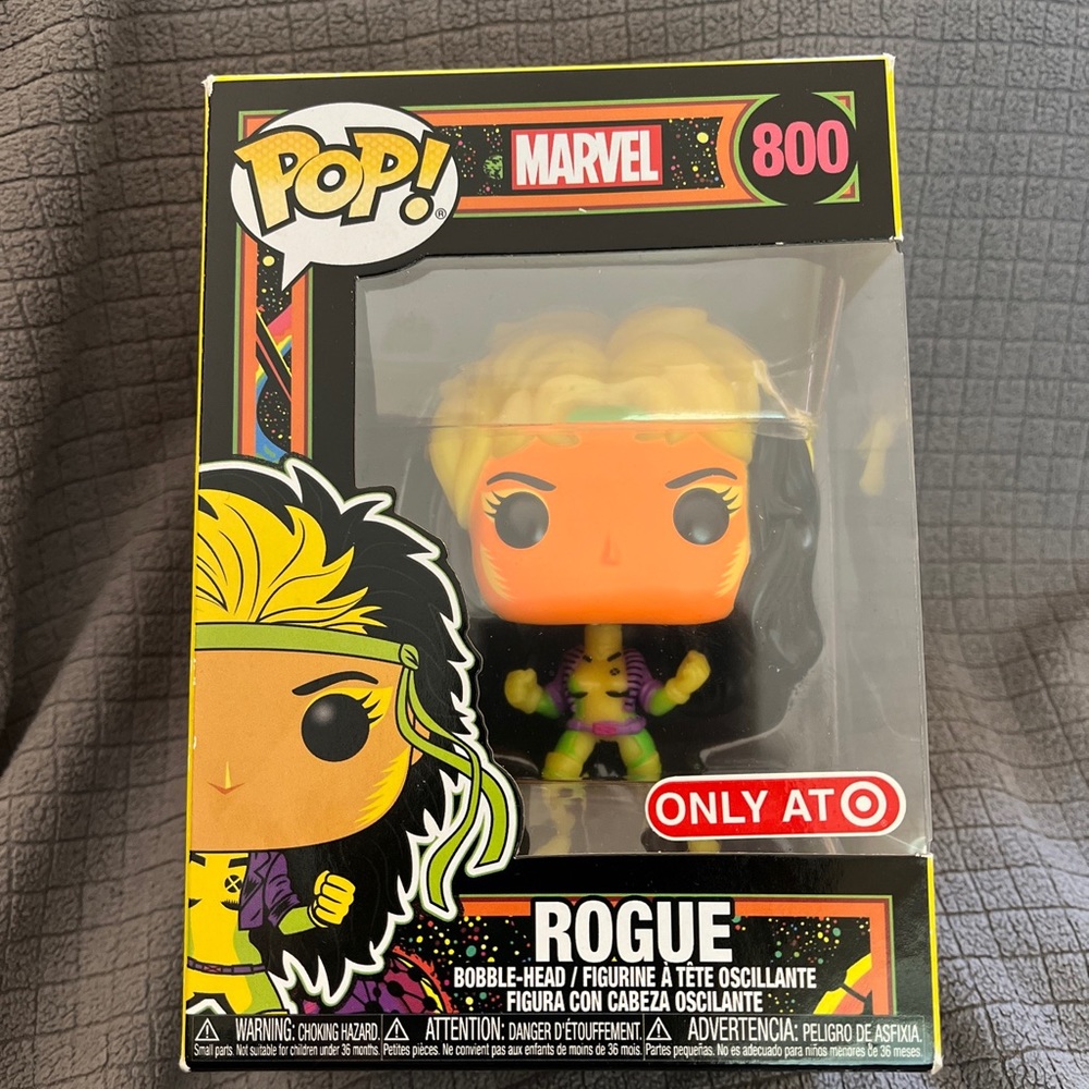 Funko POP! Marvel: X-Men Classic - Rogue (Blacklight) (Target Exclusive)